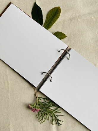 Fotoalbum Listy A5, s krúžkami