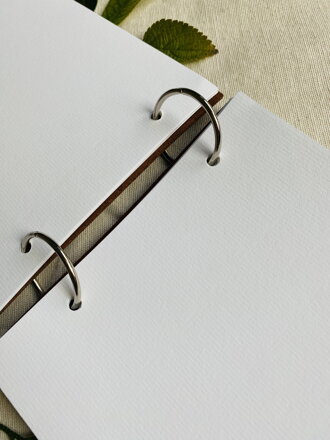 Fotoalbum Listy A5, s krúžkami