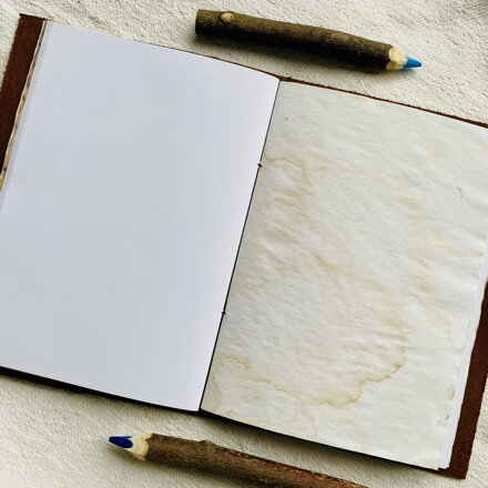 Fotoalbum / Zápisník Folk modrý