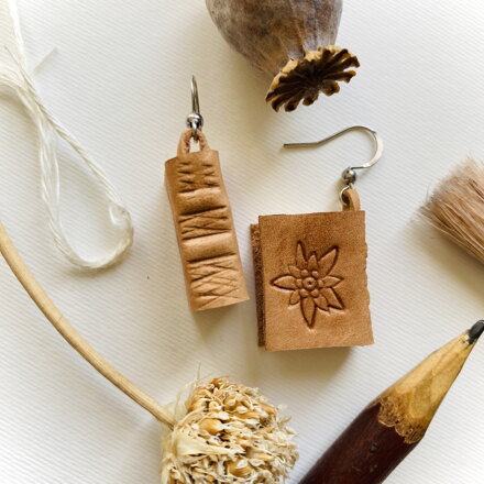 Náušnice Knihy Plesnivec