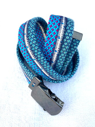 Lanový opasok modrý N.1