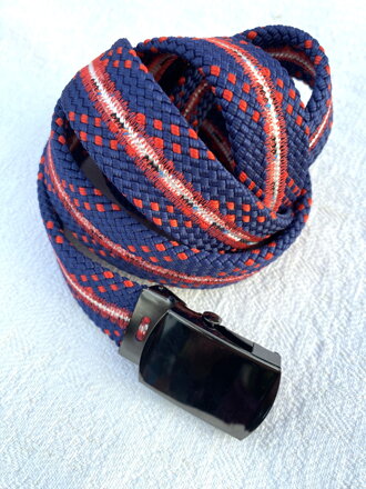 Lanový opasok modrý N.3