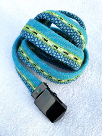 Lanový opasok modrý N.2