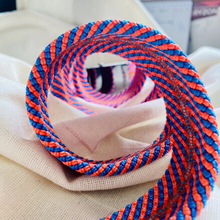 Lanový opasok ružový očný klam