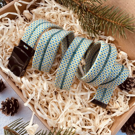 Lanový opasok zelený N.1