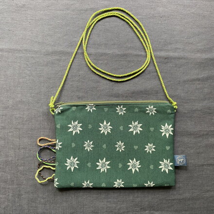 Crossbody Plesnivec na zelenom