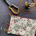 Crossbody Plesnivec / červený zips