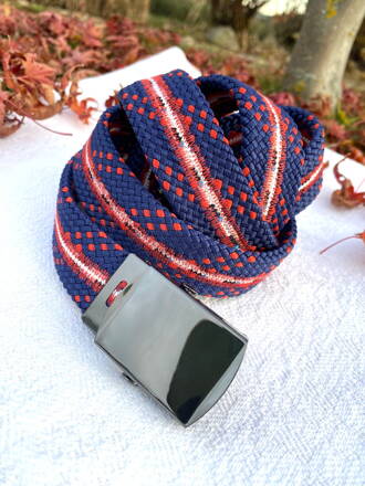 Lanový opasok modrý N.3