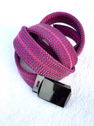 Lanový opasok ružový N.2
