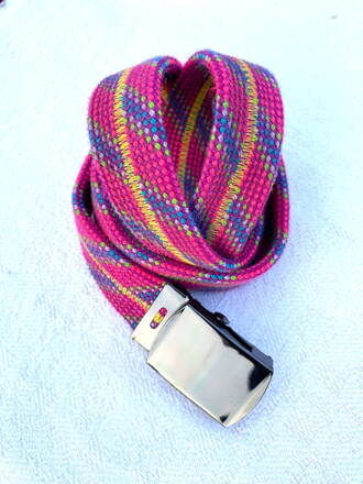 Lanový opasok ružový N.3