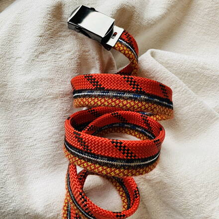 Lanový opasok červeno-oranžový