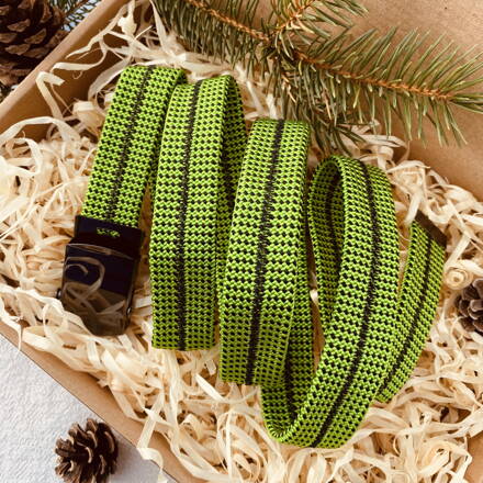 Lanový opasok zelený N.2